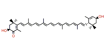 (3S,3'S,6'S)-3,3'-Dihydroxy-beta,epsilon-caroten-4-one